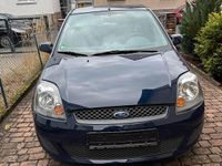 Gebraucht Ford Fiesta 80 PS (58 kW) 2008 Blau Kleinwagen