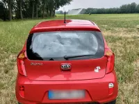 Gebraucht Kia Picanto 69 PS (50 kW) 2013 Rot Kleinwagen
