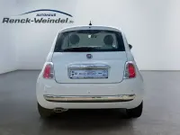 Gebraucht Fiat 500 Lounge 69 PS (50 kW) 2012 Weiss Kleinwagen