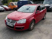 Gebraucht VW Golf V Comfortline 140 PS (102 kW) 2007 Rot Kombi