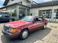 Second-hand Mercedes E300 220 CP (161 kW) 1990 Roșu Coupe