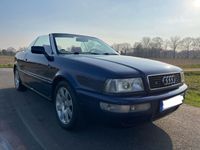 gebraucht Audi 80 Cabrio 1.8 125 PS blau