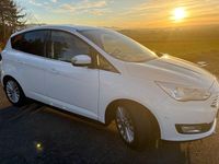 Gebraucht Ford C-MAX Ambiente 101 PS (74 kW) 2015 Weiß Van / Kleinbus