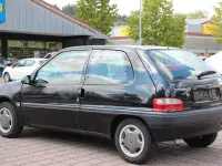 Gebraucht Citroën Saxo 60 PS (44 kW) 2001 Schwarz Kleinwagen