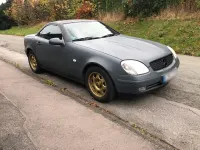 Gebraucht Mercedes SLK200 136 PS (100 kW) 1998 Grau Cabrio