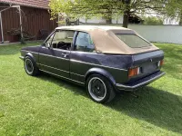 Gebraucht VW Golf Cabriolet 75 PS (55 kW) 1986 Blau Cabrio