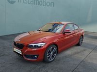 Gebraucht BMW 220 Sport Line 184 PS (135 kW) 2020 Orange Coupé