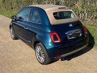 Gebraucht Fiat 500C Lounge 69 PS (50 kW) 2016 Blau Cabrio
