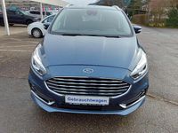 Gebraucht Ford S-MAX Titanium 190 PS (139 kW) 2022 Chromablau metallic Van / Kleinbus