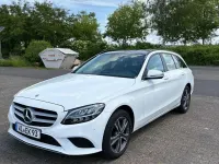 Gebraucht Mercedes C220 194 PS (142 kW) 2020 Weiß Kombi