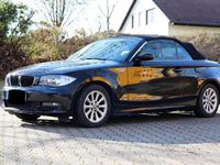 Gebraucht BMW 118 Cabriolet 143 PS (105 kW) 2009 Schwarz Cabrio