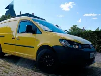 Gebraucht VW Caddy Maxi 102 PS (75 kW) 2014 Gelb Van / Kleinbus