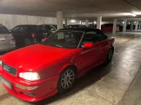Usata Audi 80 133 CV (97 kW) 1991 Rosso Cabrio