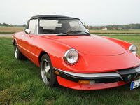 Gebraucht Alfa Romeo Spider 170 PS (125 kW) 1986 Rot Cabrio
