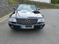 Gebraucht Mercedes SL320 Edition 224 PS (164 kW) 2001 Schwarz Cabrio