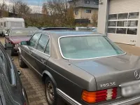 Gebraucht Mercedes 380 SE 204 PS (150 kW) 1985 Silber Limousine