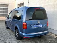 Second-hand VW Caddy Trendline 102 CP (75 kW) 2018 Albastru Monovolum