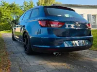 Gebraucht Seat Leon ST Style 105 PS (77 kW) 2015 Blau Kombi