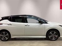 Gebraucht Nissan Leaf Tekna 110 kW (150 PS) 2021 Pearl whiteblack m weiß Kleinwagen