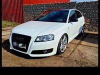 Gebraucht Audi A3 S-Line 105 PS (77 kW) 2010 Weiß Kleinwagen