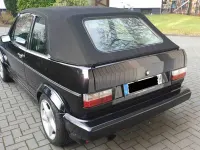 Gebraucht VW Golf Cabriolet 98 PS (72 kW) 1990 Schwarz Cabrio