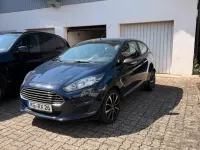 Gebraucht Ford Fiesta 60 PS (44 kW) 2015 Blau Kleinwagen