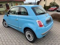 Gebraucht Fiat 500 Lounge 86 PS (63 kW) 2013 Blau Kleinwagen