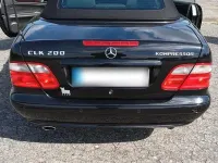 Gebraucht Mercedes CLK200 Elegance 163 PS (119 kW) 2000 Schwarz Cabrio