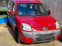 Gebraucht Peugeot Partner 90 PS (66 kW) 2007 Rot Van / Kleinbus