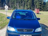 Gebraucht Opel Zafira 125 PS (91 kW) 2001 Blau Van / Kleinbus