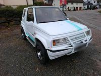 Gebraucht Suzuki Vitara 80 PS (58 kW) 1991 Weiß Cabrio