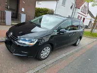 Gebraucht VW Sharan 150 PS (110 kW) 2018 Schwarz Van / Kleinbus