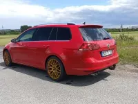 Gebraucht VW Golf VII 150 PS (110 kW) 2016 Rot Kombi
