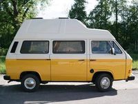 gebraucht VW Transporter T3 CampingbusBulli mit Hochdach - frisch lackiert