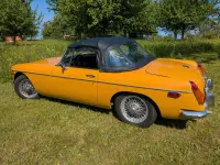 Gebraucht MG B 95 PS (69 kW) 1971 Gelb Cabrio