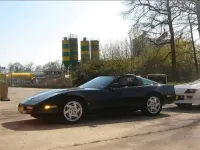 Gebraucht Corvette C4 245 PS (180 kW) 1990 Schwarz Coupé