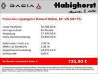 Neu Renault Rafale 300 PS (220 kW) 2026 Grau SUV