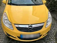 Gebraucht Opel Corsa 80 PS (58 kW) 2009 Gelb Kleinwagen