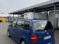 Gebraucht VW Touran Conceptline 105 PS (77 kW) 2005 Blau Van / Kleinbus
