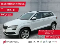 Gebraucht Skoda Karoq Style 150 PS (110 kW) 2021 Moonweiss metallic SUV