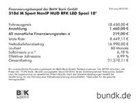 gebraucht BMW 318 318 d M Sport NaviP HUD 360° RFK LED Sposi 18'