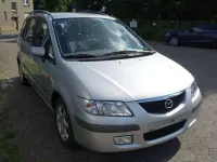Gebraucht Mazda Premacy Comfort 101 PS (74 kW) 1999 Silber Van / Kleinbus