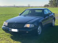Gebraucht Mercedes SL280 193 PS (141 kW) 1996 Blau Cabrio