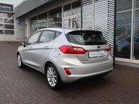 Gebraucht Ford Fiesta Titanium 101 PS (74 kW) 2017 Polarsilber metallic Kleinwagen