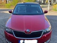 Gebraucht Skoda Rapid Drive 125 PS (91 kW) 2017 Rot Kleinwagen