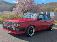 Käytetty Audi 80 112 HP (82 kW) 1983 Punainen Sedan