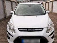Gebraucht Ford C-MAX Titanium 125 PS (91 kW) 2013 Weiß Van / Kleinbus
