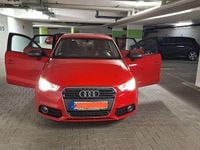 Brugt Audi A1 Attraction 90 HK (66 kW) 2014 Rød Hatchback