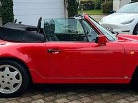 Second-hand Porsche 964 340 CP (250 kW) 1991 Roșu Cabrio