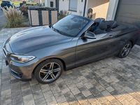 Gebraucht BMW 218 Sport Line 136 PS (100 kW) 2016 Grau Cabrio